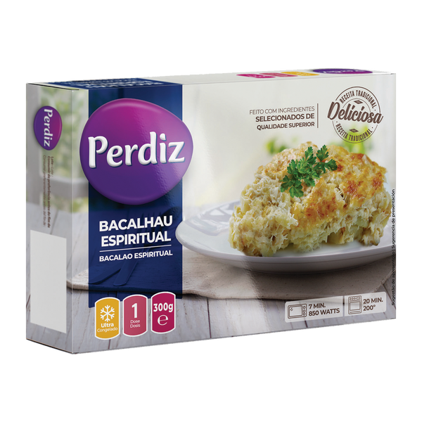 Perdiz Bacalao Espiritual 300Grs (Cx12)