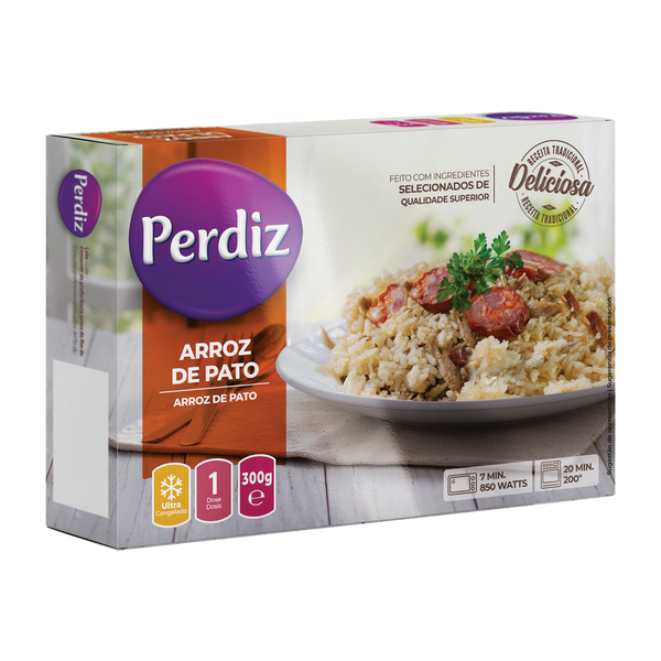 Perdiz Arroz De Pato 300Grs (Cx12)