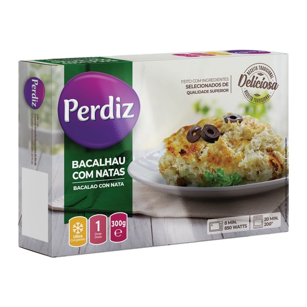 Pularda Bacalao con Nata 300g (Caja de 12)