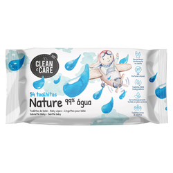 Nr Clean E Care Toalhitas Bebe 99% Agua 54Und (Cx14)