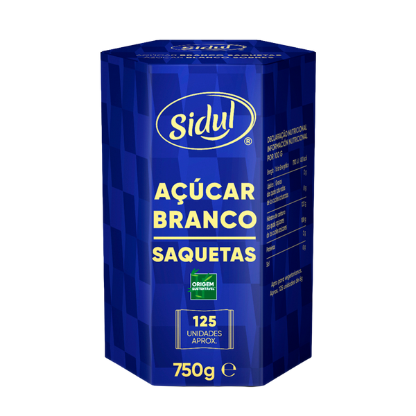Sidul Açucar Saqueta 6Grs (Cx 125 Und) (Cx6)
