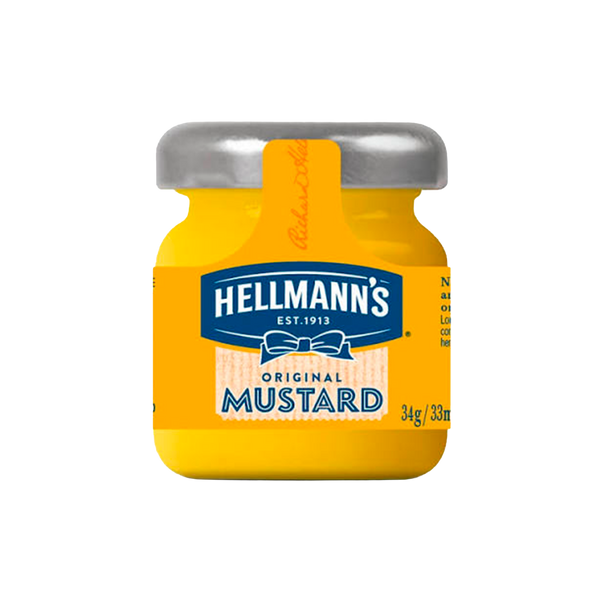 Hellmann´S Mostarda Frasco 33Ml (Cx80)