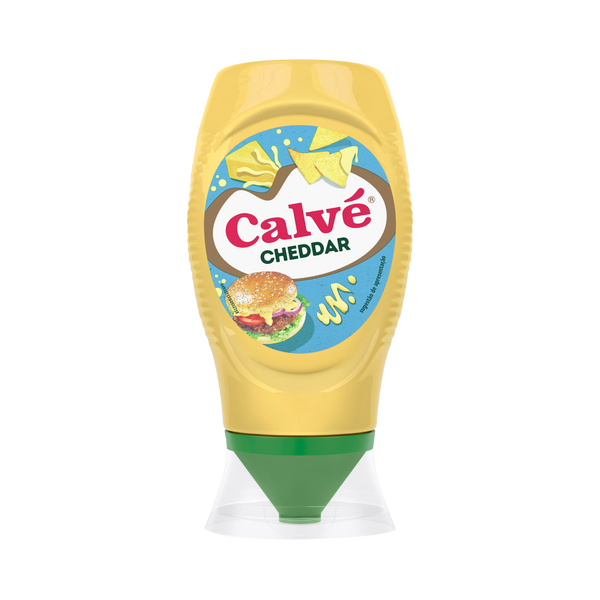 Calvé Molho Cheddar Top Down 240Gr (Cx8)