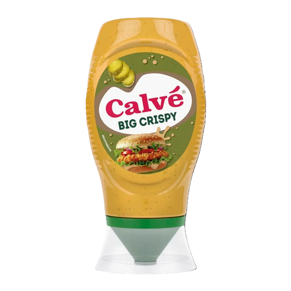 Calvé Molho Big Crispy Top Down 258Gr (Cx8)