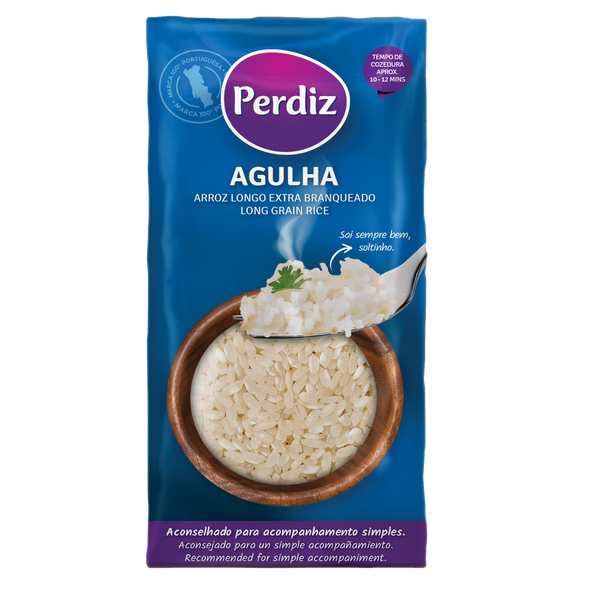 Perdiz Arroz Agulha 1Kg (Saco 12 Kg)