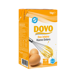 Óvo Int. Liquido Tetra Brick Dovo 1Kg (Cx8)