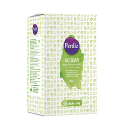 Perdiz Azúcar Blanca Granulada 250 Sticks Pct1Kg (Cx8)