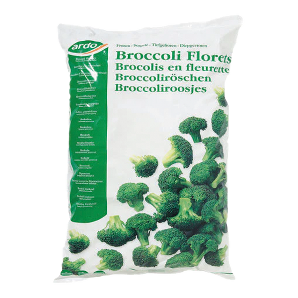 Brocolos 40/60 Congelado Saco 1Kg (Cx10)