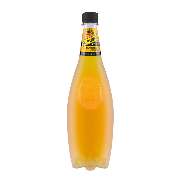 Schweppes Agua Tónica Naranja 1L (Caja de 12)