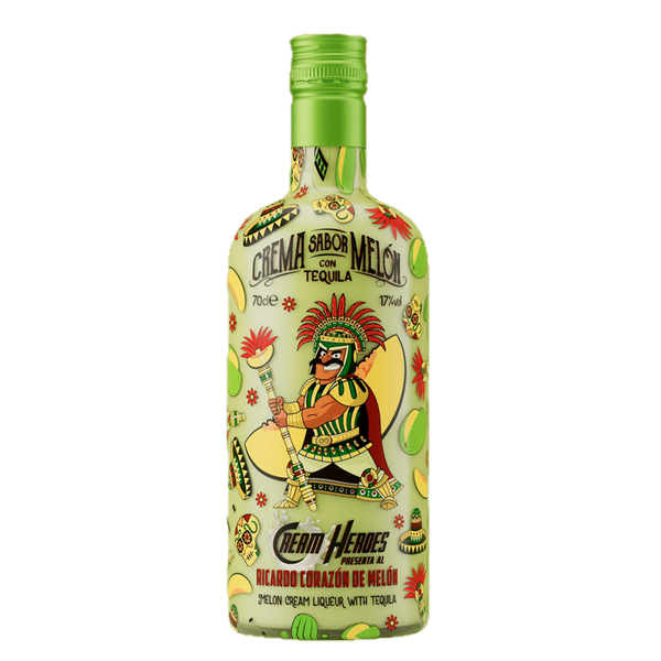 Cream Tequila Heroes Melon70Cl 17º (Cx6)