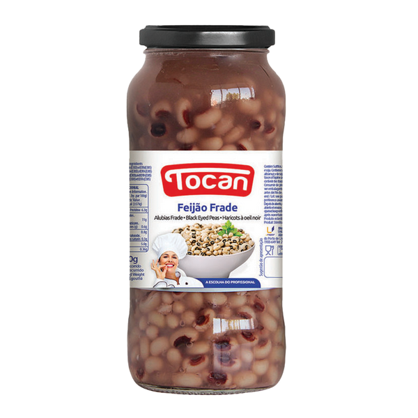 Tocan Feijão Frade Frasco 570Grs (Cx12)