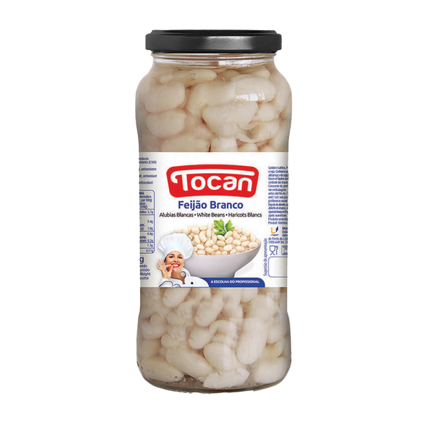 Tocan Feijão Branco Frasco 570Grs (Cx12)
