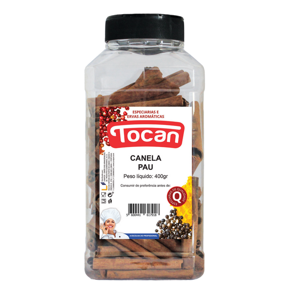 Tocan Canela Pau Pet 400Grs (Cx6)