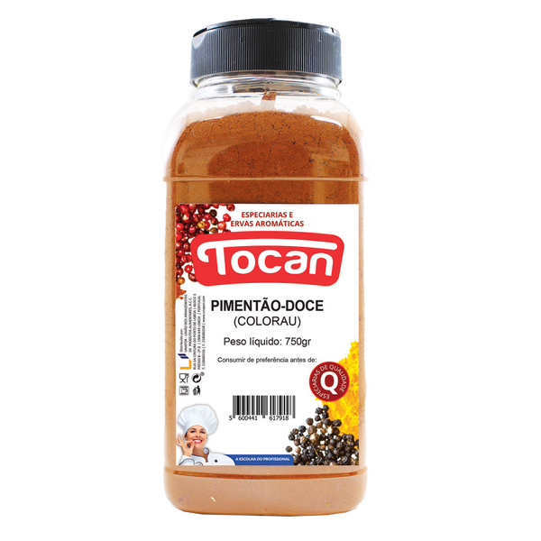 Tocan Pimentão Doce Pet 750Grs (Cx6)