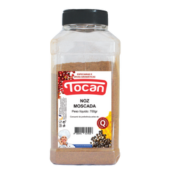 Tocan Noz Moscada Moida Pet 700Grs (Cx6)