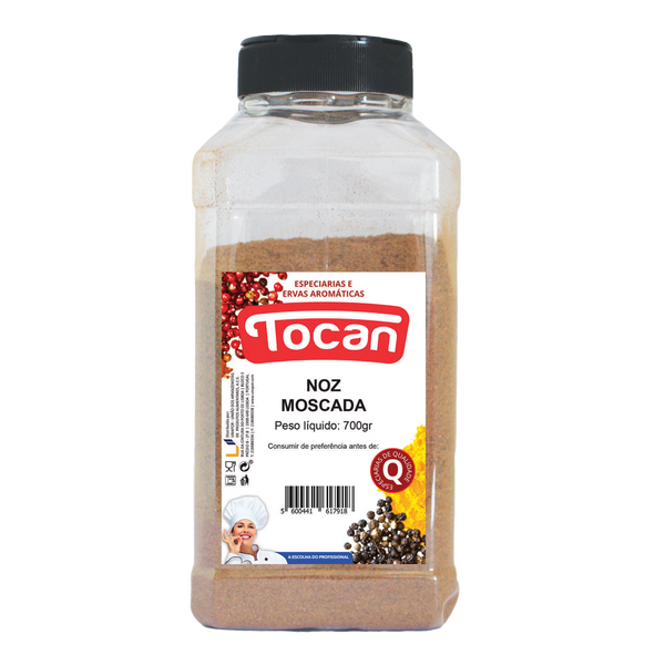 Tocan Noz Moscada Moida Pet 700Grs (Cx6)