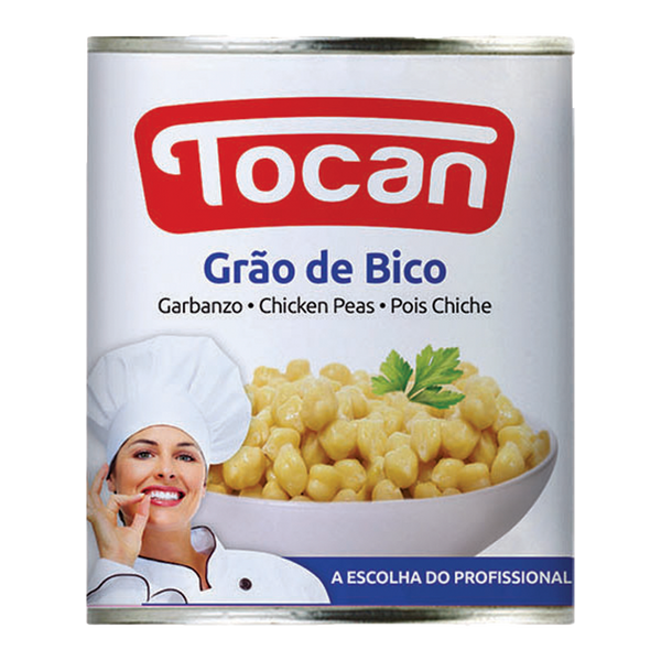 Tocan Grão De Bico Lata 850Grs (Cx12)