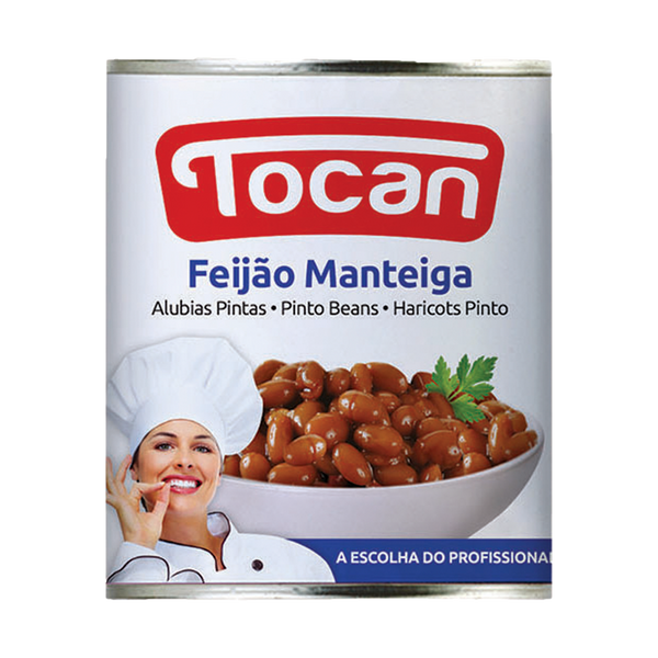 Tocan Feijão Manteiga Lata 850Grs (Cx12)