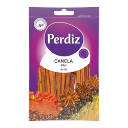 Perdiz Canela Em Pau Saq. 40Grs (Cx15)