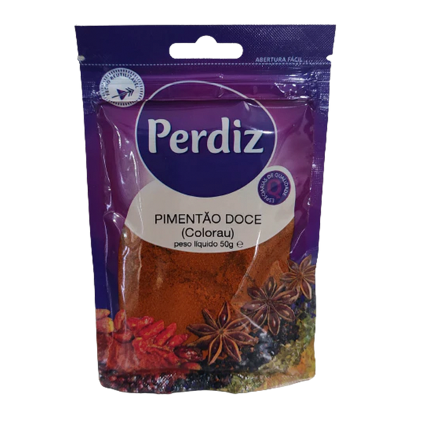 Perdiz Pimentão Doce  Saq. 50Grs (Cx15)