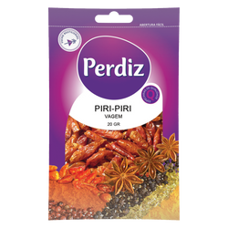 Perdiz Piri Piri Vagem Saq. 20Grs (Cx15)