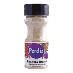 Perdiz Pimenta Branca Moagem Especial Pet 50Grs (Cx6)