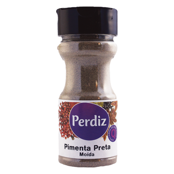 Perdiz Pimenta Preta Moída Pet 50Grs (Cx6)