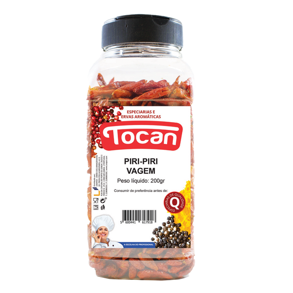 Tocan Piri Piri Vagem Pet 200Grs (Cx6)