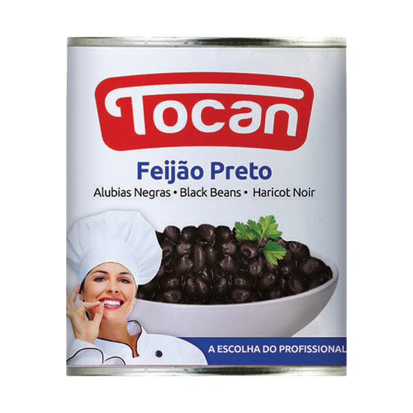 Tocan Feijão Preto Lata 2.5Kg (Cx3)