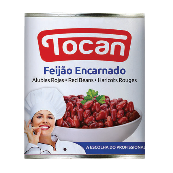 Tocan Feijão Encarnado Lata 2.5Kg (Cx3)