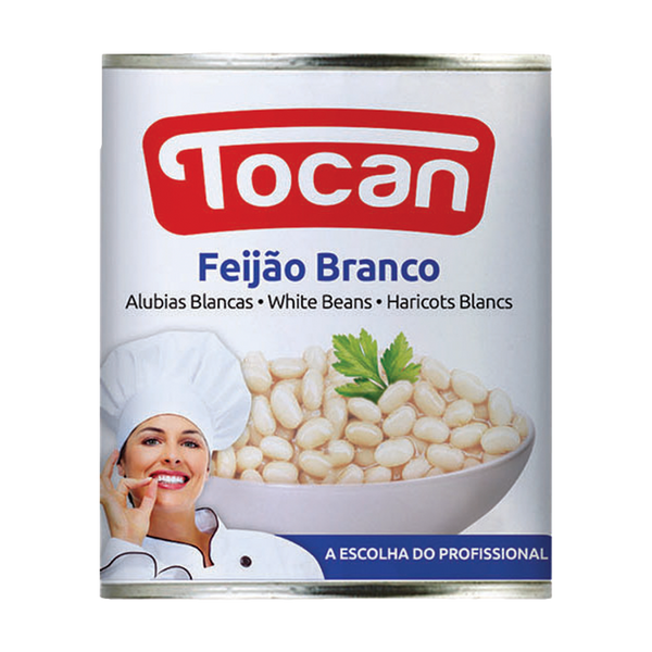 Tocan Feijão Branco Lata 2.5Kg (Cx3)