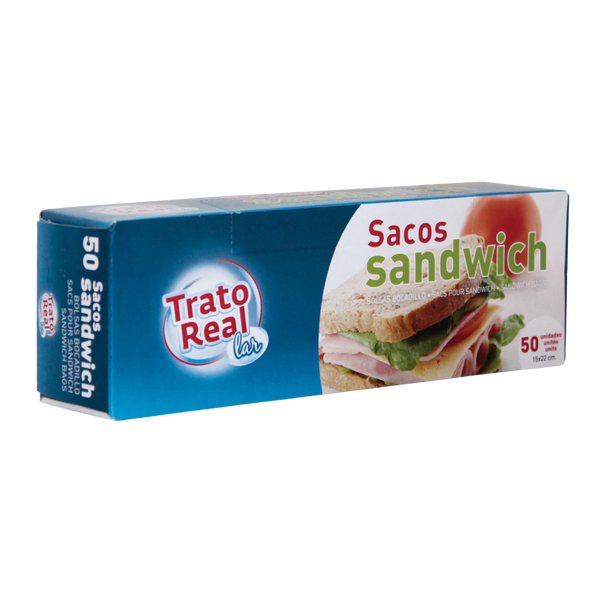 Trato Real Saco Sandwich 50 Un (Cx24)