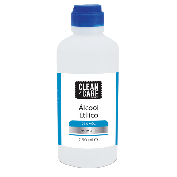 Novo Real Clean & Care Alcool Etilico 96% 250Ml/Frsc