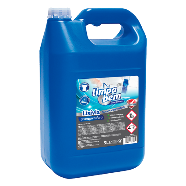 Limpa Bem Profissional Lixívia Branqueadora 5L (Cx4)