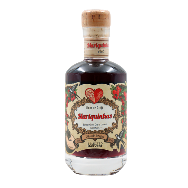 Licor Ginja Mariquinhas Com Fruto Colheita Selec. 50Cl (Cx6)