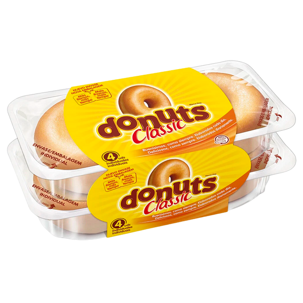 Donuts Glace Classic 4 Und Emb 188Grs