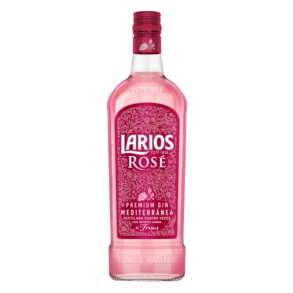 Gin Larios Rosé 37,5º 70Cl (Cx6) Ref