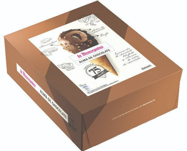 La Menorquina Cone Alma De Chocolate Pack4 (Cx6)