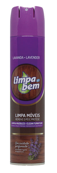 Limpabem Limpa Moveis Lavanda  Spray 300Mlx12