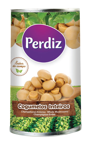 Perdiz Cogumelos Inteiros Lata 355G (Cx12)