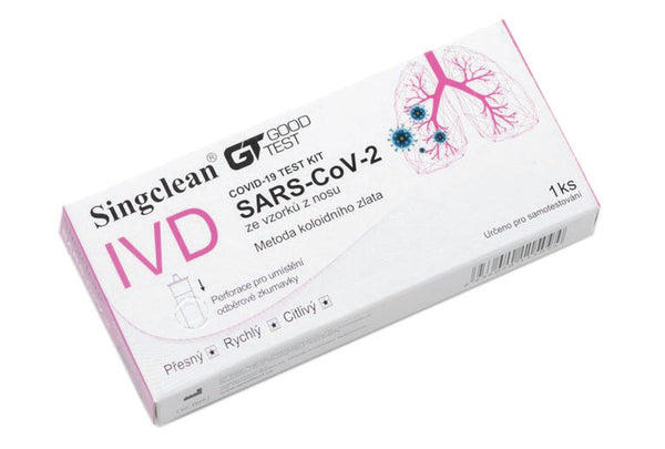 Singclean Kit Teste Rapido Antigenio Nasal Covid-19