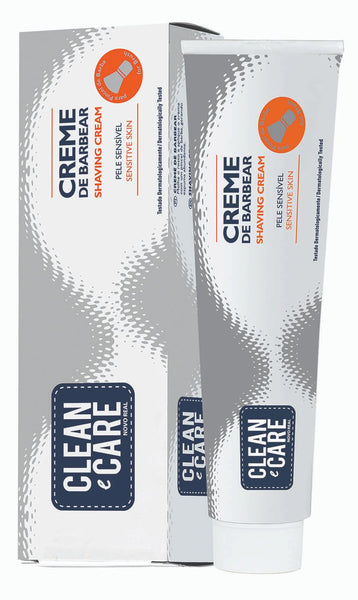 Nr Clean E Care Creme De Barbear Pele Sensivel 100Ml Pack6