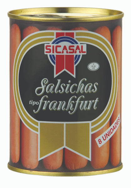 Salsicha Sicasal 4 Pares Lata (Cx12)