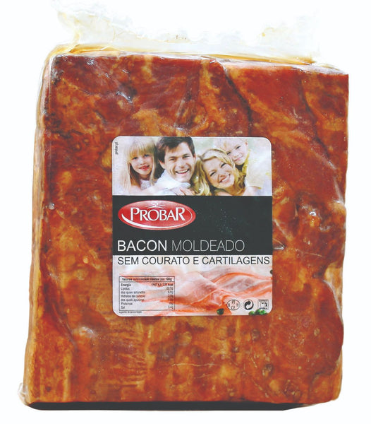 Bacon Fumado Moldeado S/Couro Probar Kg