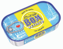 Atum Bom Petisco Posta Natural 120Gr Lata