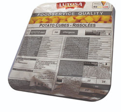 Batata Pré-Frita Rissolle (Cubos) Lutosa Saco 1Kg (Cx10)