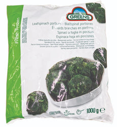 Greens Espinafre Folha Congelado 1Kg (Cx10)